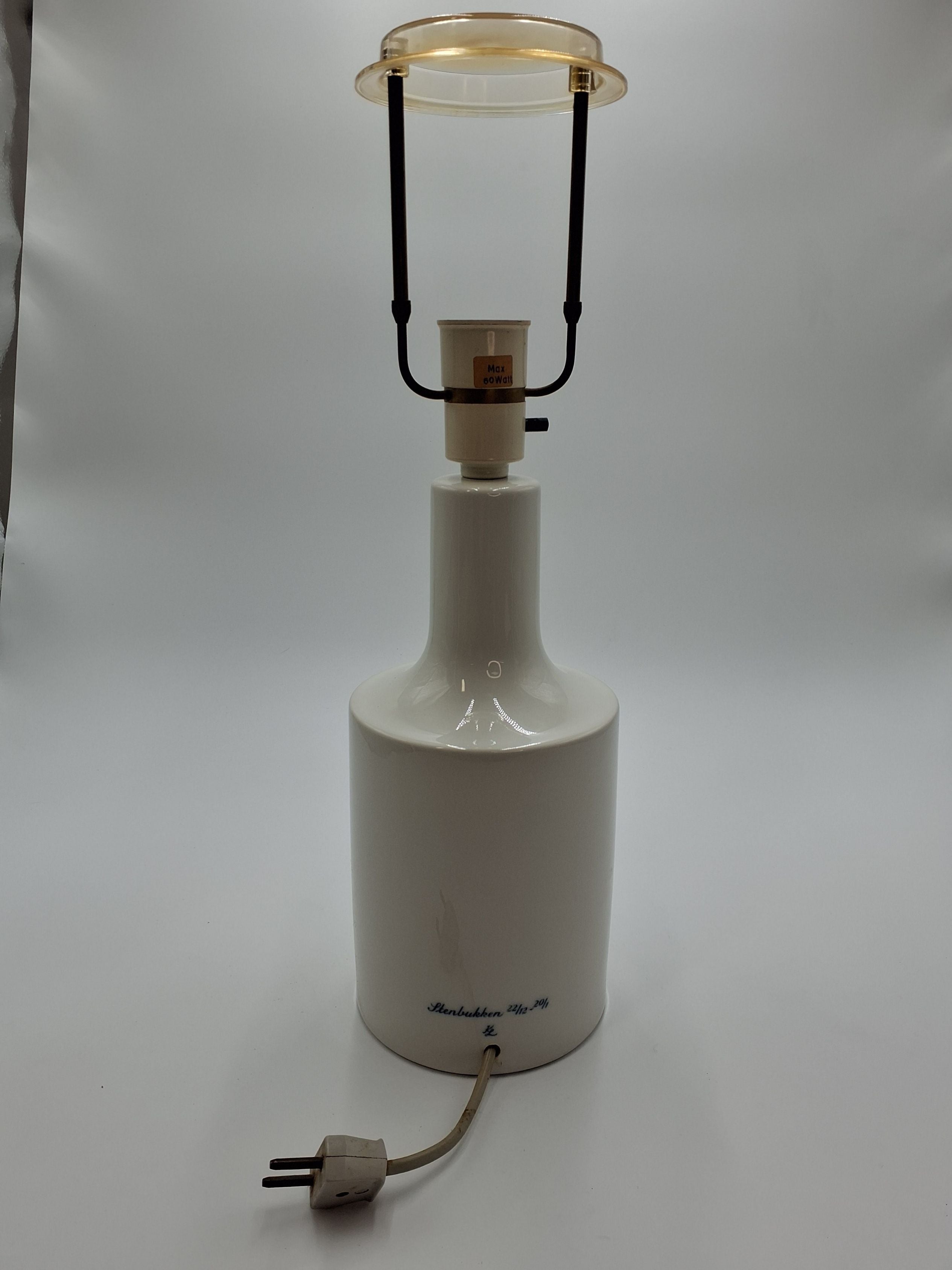 Lampe med stenbukkens stjernetegn - Royal Copenhagen
